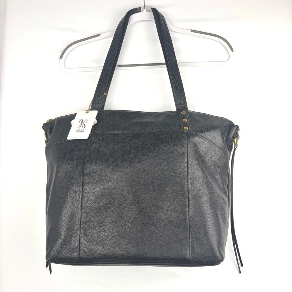 Hobo Dustin Tote Bag OS Black SO-82265BLK